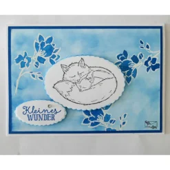 Glückwunschkarten zur Geburt/Taufe 3D, Handarbeit