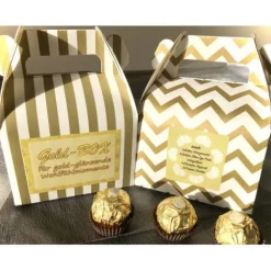 Goldbox, Wellnessbox, Geschenkset, nur goldfarbene Produkte, Weihnachtsgeschenk