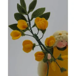 Goldregen - Blumenkind für den Jahreszeitentisch - Waldorf Art - Frühling - Art. Nr. FR9