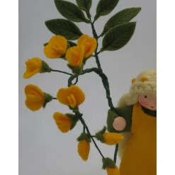 Goldregen - Blumenkind für den Jahreszeitentisch - Waldorf Art - Frühling - Art. Nr. FR9