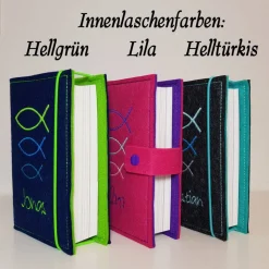 Gotteslob hülle Gotteslobhülle Gotteslob aus Filz wähle dein Design