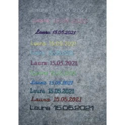 Gotteslobhülle 3 Fische Gebetbuch Hülle Geschenk Kommunion Firmung Rosenkranz religiös personalisierbar