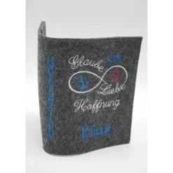 Gotteslobhülle | Glaube Liebe Hoffnung |Gebetbuch Hülle Geschenk Kommunion Firmung Geschenkidee Gott Kirche religiös