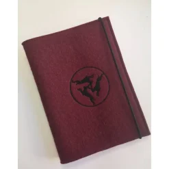 Gotteslobhülle aus 100% Wollfilz mit 3 Hasen Fenster