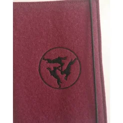 Gotteslobhülle aus 100% Wollfilz mit 3 Hasen Fenster