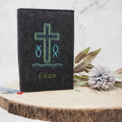 Gotteslobhülle aus Wollfilz