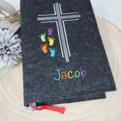 Gotteslobhülle aus Wollfilz