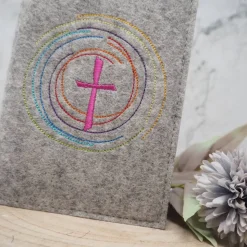 Gotteslobhülle aus Wollfilz