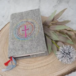 Gotteslobhülle aus Wollfilz