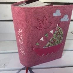 Gotteslobhülle aus Wollfilz - Gotteslobeinband - Schutzhülle für das Gotteslob - Personalisierbar -