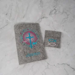 Gotteslobhülle aus Wollfilz