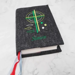 Gotteslobhülle aus Wollfilz