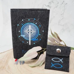 Gotteslobhülle aus Wollfilz