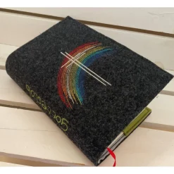 Gotteslobhülle aus Wollfilz - Gotteslobeinband - Schutzhülle für das Gotteslob - Personalisierbar -