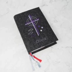 Gotteslobhülle aus Wollfilz