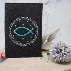 Gotteslobhülle aus Wollfilz