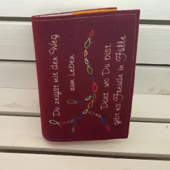 Gotteslobhülle aus Wollfilz - Gotteslobeinband - Schutzhülle für das Gotteslob - Personalisierbar -