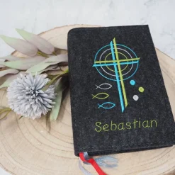 Gotteslobhülle aus Wollfilz