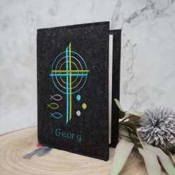 Gotteslobhülle aus Wollfilz