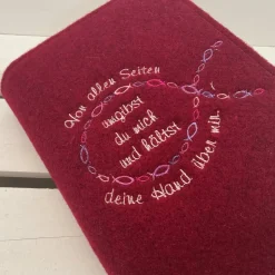 Gotteslobhülle aus Wollfilz - Gotteslobeinband - Schutzhülle für das Gotteslob - Personalisierbar -