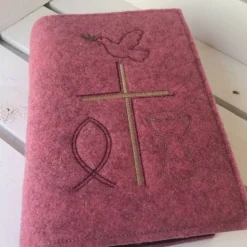 Gotteslobhülle aus Wollfilz - Gotteslobeinband - Schutzhülle für das Gotteslob - Personalisierbar -