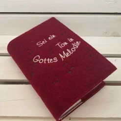 Gotteslobhülle aus Wollfilz - Gotteslobeinband - Schutzhülle für das Gotteslob - Personalisierbar -