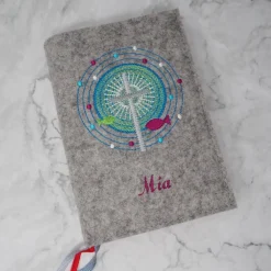 Gotteslobhülle aus Wollfilz