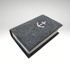 Gotteslobhülle Filz GLAUBE LIEBE HOFFNUNG Einband Gesangbuch