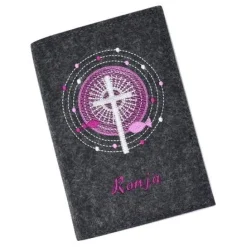 Gotteslobhülle Filz Kommunion Firmung Wollfilz Filzeinband Geschenk Gotteslob Hülle Filzhülle