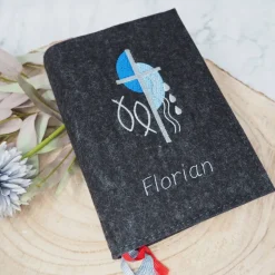 Gotteslobhülle Filz Kommunion Firmung Wollfilz Filzeinband Geschenk Gotteslob Hülle Filzhülle