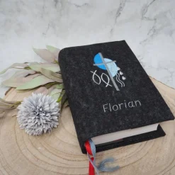 Gotteslobhülle Filz Kommunion Firmung Wollfilz Filzeinband Geschenk Gotteslob Hülle Filzhülle