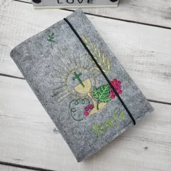 Gotteslobhülle, Gotteslobeinband Kelch und Taube, Kommunion