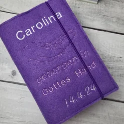 Gotteslobhülle, Gotteslobeinband Gottes Hand türkis, weiß