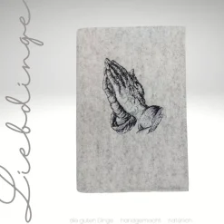 Gotteslobhülle Großdruck Ausgabe Filz BETENDE HÄNDE  KL73