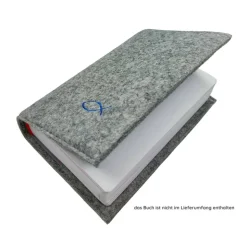 Gotteslobhülle Ichtys Fisch Name personalisierbar. Filz vegan K103