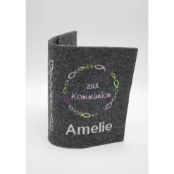 Gotteslobhülle kleine Fische Gebetbuch Hülle Geschenk Kommunion Firmung Konfirmation Geschenkidee Gott Kirche religiös