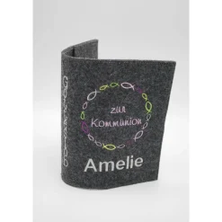 Gotteslobhülle kleine Fische Gebetbuch Hülle Geschenk Kommunion Firmung Konfirmation Geschenkidee Gott Kirche religiös