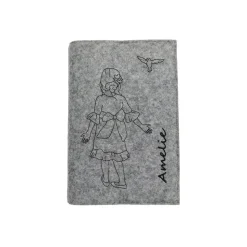 Gotteslobhülle Kommunion Mädchen Name personalisiert. Filz vegan K112