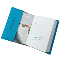 Gotteslobhülle Kreuz Fische Name personalisiert. Filz. mit Verschluss