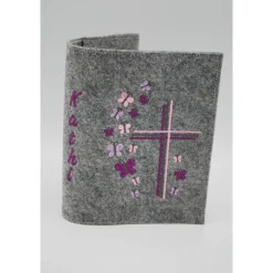 Gotteslobhülle Kreuz und Schmetterlinge Gebetbuch Hülle Geschenk Kommunion Firmung Konfirmation Geschenkidee Gott Kirche