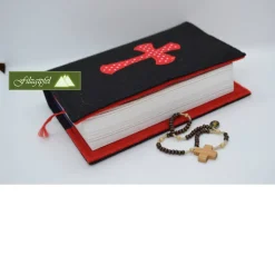 Gotteslobhülle mit Kreuz