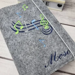 Gotteslobhülle Noten und Musikschlüssel, Kommunion