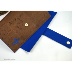 Gotteslobhülle personalisiert aus Kork – Bibelhülle, Geschenk zur Kommunion & Konfirmation