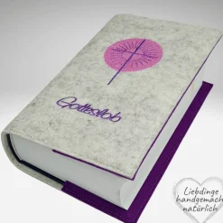 Gotteslobhülle STRAHLENKREUZ Filz. Gesangbuch. Gotteslob  KL224