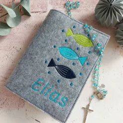 Gotteslobhülle/Gesangsbuchhülle aus Filz