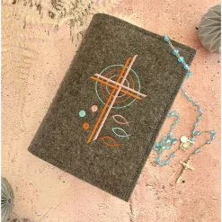 Gotteslobhülle/Gesangsbuchhülle aus Filz