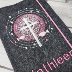 Gotteslobhülle/Gotteslobeinband strahlendes Kreuz