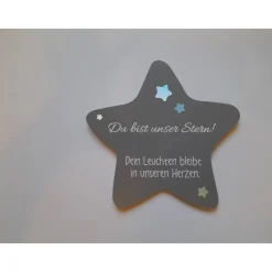 Grabdeko Kindergrab | Deko für Sternenkinder | Grabgestaltung Kind | Regenbogenfolie | wetterfest