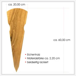Grabtafel Unfallkreuz Eiche3 inklusive Beschriftung Übergangskreuz Wegekreuz aus Holz