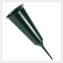 Grabvase Friedhofsvase "Tulpe - modern" mit Spruch und Blumenmotiv - Grabvase mit Beschriftung